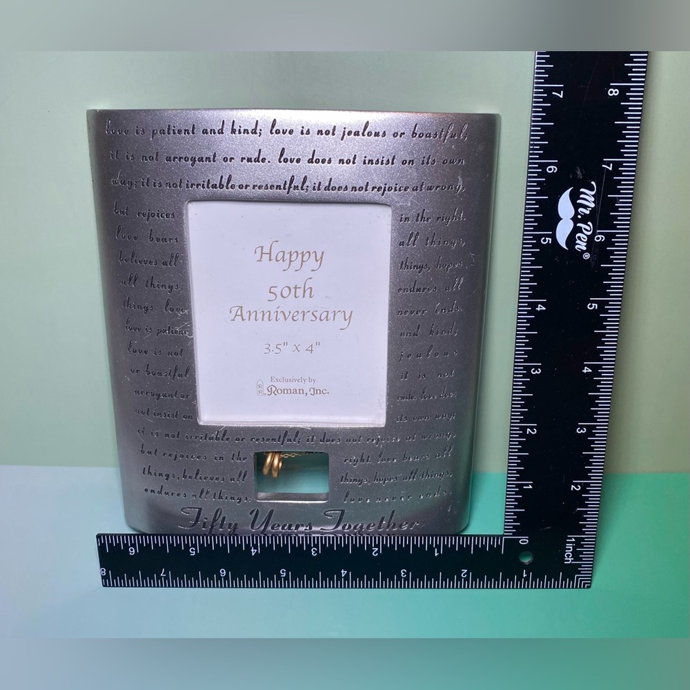 Roman Inc. 50th Anniversary "Fifty Years Together" Picture Frame‎ - Picture 6 of 7